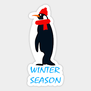 Winter Season Sticker